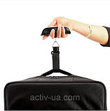 Ваги-кантер цифрові для багажу Camry CH14 (±10g/50kg) з термометром, підсвічуванням, фото 2