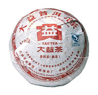 Китайский чай Шу пуэр - V93 (Мэнхай ДаИ, 2011 год), точа 100 грамм
