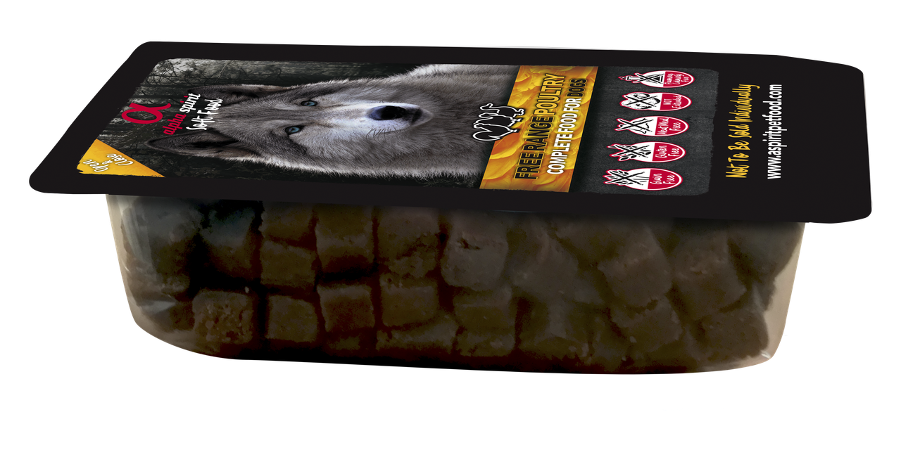 Корм для собак напіввологий Alpha Spirit Poultry беззерновий 200 г (as3003209m)