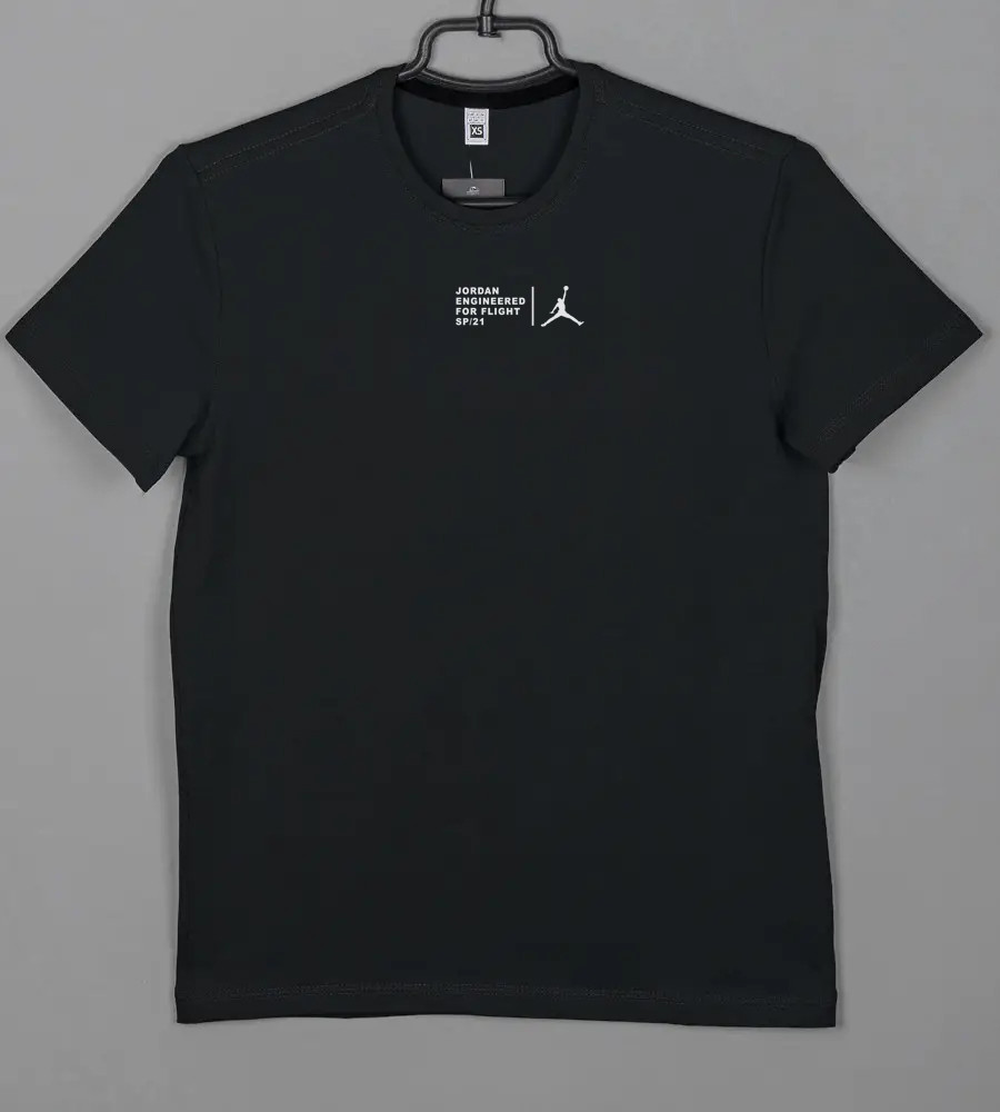 Футболка 100% Х/Б юніор Jordan 4328п (Уп.4шт XS, S), Чорний