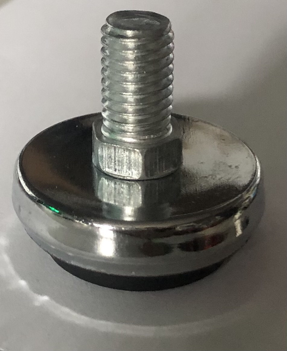 Купить Подножка для кровати болт 10мм металл с резинкой внизу 098764 ...