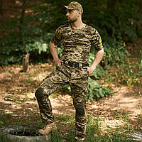 Военный костюм для мужчин/ Тактический армейский костюм 3 в 1/ Комплект униформы для военных/ Пиксель