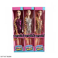Кукла типа Барби арт. H924-3 (360шт/2) 3 вида, в платье с паетками короб. 13,5*4,5*32см