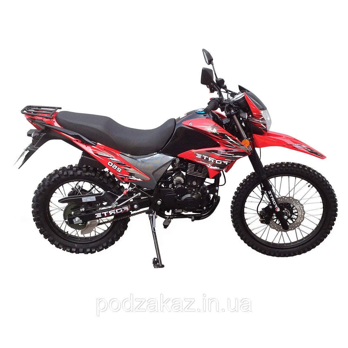 Мотоцикл CROSS 250 Forte червоний HLZ, фото 1