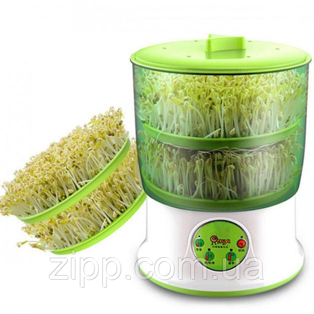 Автоматичний пророщувач Agrolife, пристрій для пророщування насіння злаків та бобових, фото 1