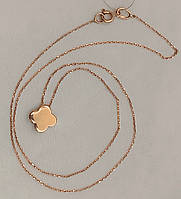 Золоте кольє з червоного золота