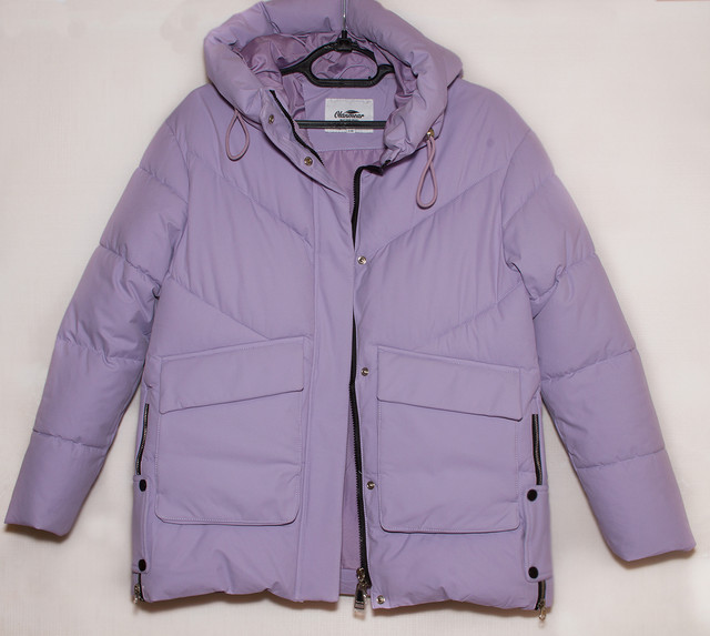 жіноча коротка куртка з капюшоном зимова куртка жіноча