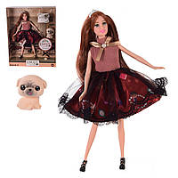 Кукла "Emily" QJ100D (48шт/2) с аксессуарами, в кор. 28.5*6.5*36 см, р-р игрушки 29 см