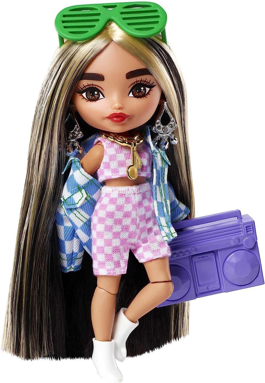 Лялька Барбі міні Екстра Mattel Barbie Extra Minis Dolls стильна леді HGP64