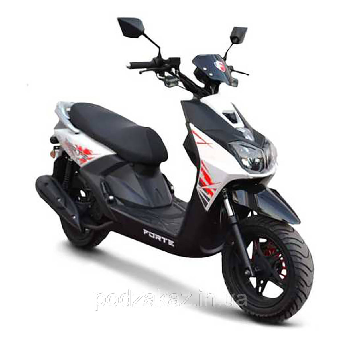Скутер Forte BWS-R 150CC білий HLZ, фото 1