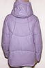 Коротка куртка лілова зимова S,M,L,XXL Olanmear, фото 6