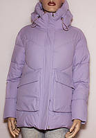 Коротка куртка лілова зимова S,M,L,XL,XXL Olanmear