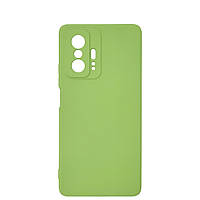 Чехол Soft Silicone Case для Xiaomi 11T / 11T Pro Light Green