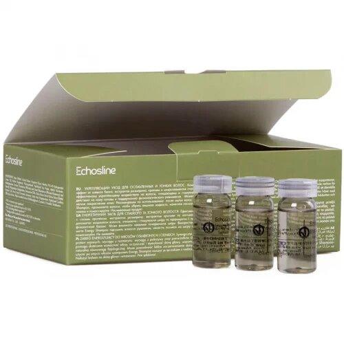 Енергетичний лосьйон для тонкого та ослабленого волосся, в ампулах Echosline Energy Lotion 12х10 мл (Оригінал)