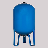 Гидроаккумулятор 80л, вертикальный, 10 атм (на ножках), синий INTVL 80/10 blue, 1"