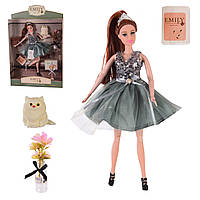 Кукла "Emily" QJ110C (48шт/2) с аксессуарами, в кор. 28.5*6.5*43 см, р-р игрушки 29 см