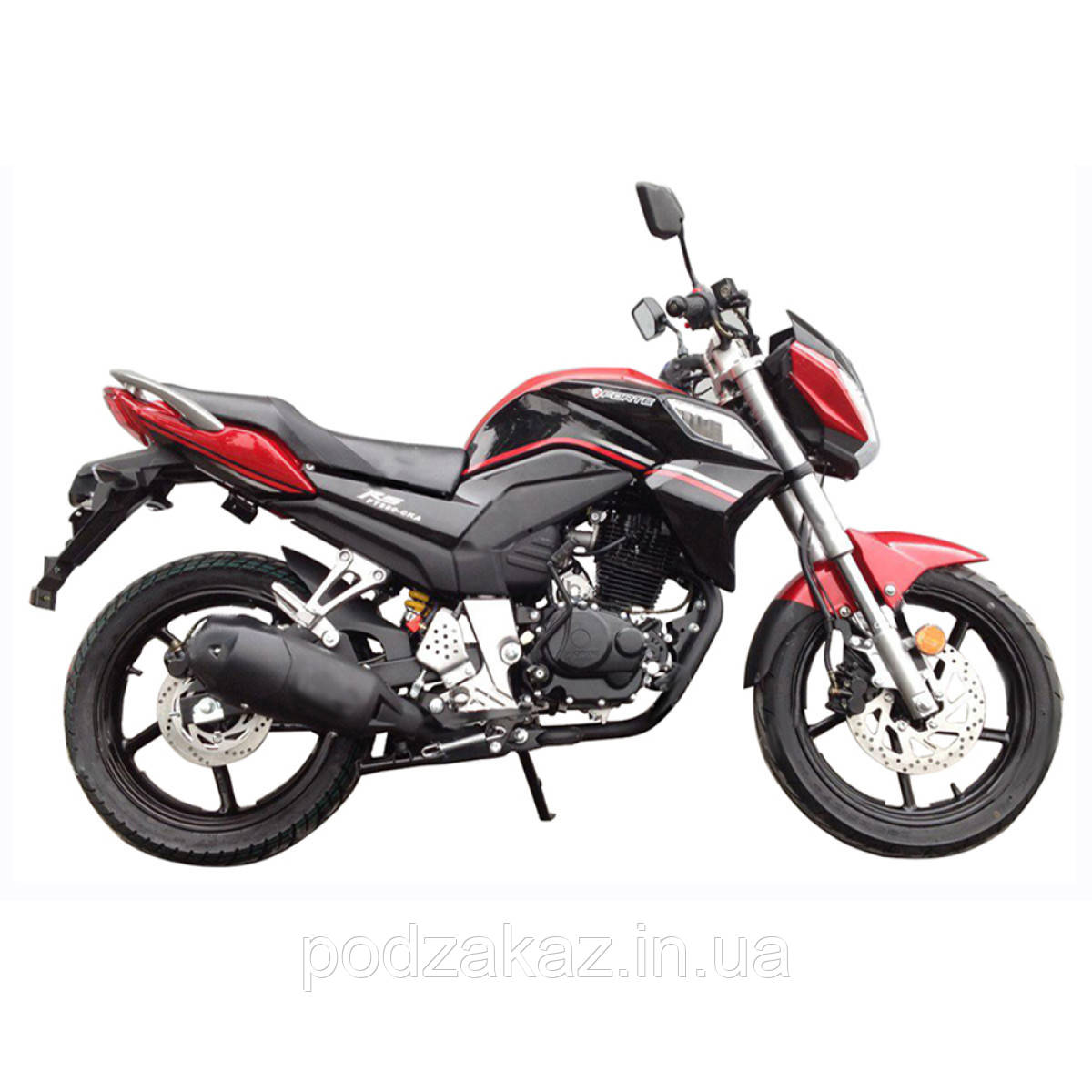 Мотоцикл FT250-CKA Forte червоний HLZ, фото 1