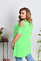 Жіноча футболка туніка, фото 5