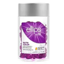 Вітаміни для волосся Сяйво кольору Ellips Hair Vitamin Nutri Color Nutri With Triple Care 50x1ml