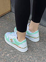Кольорові жіночі кроссівки Adidas Forum Bold I Love Dance. Модні кросси для дівчат Адідас Форум., фото 6