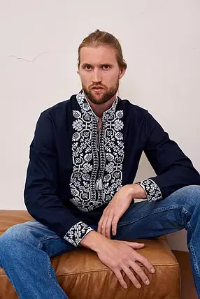 Чоловіча вишиванка "Всеволод" (батал), фото 1