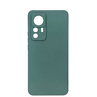 Чехол Soft Silicone Case для Xiaomi 12T / 12T Pro Dark Green