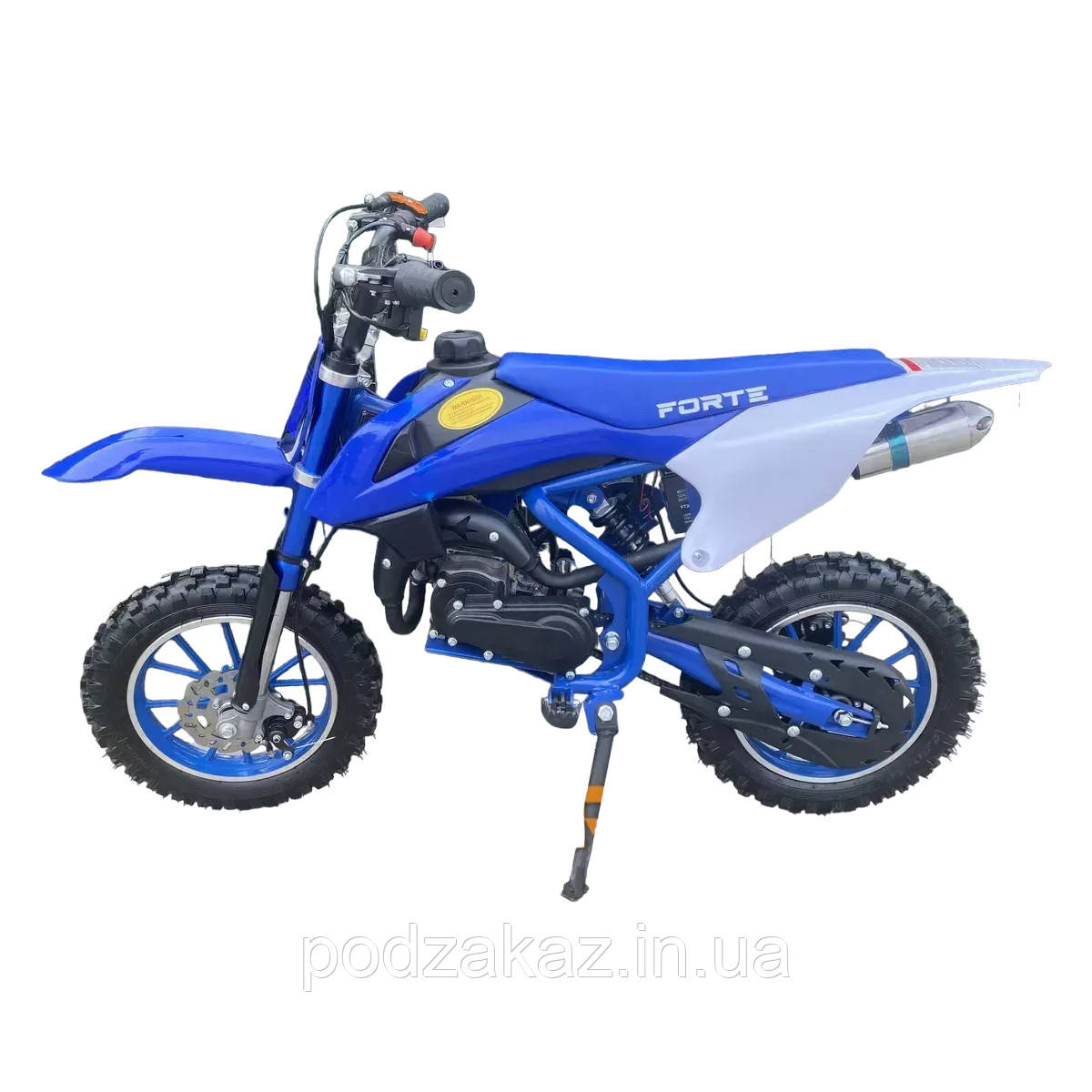 Питбайк бензиновий FORTE PB50G синій HLZ, фото 1