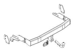 Фаркоп Kia Sorento (2002-2006) (Фаркоп Кіа Соренто) Автопристрій