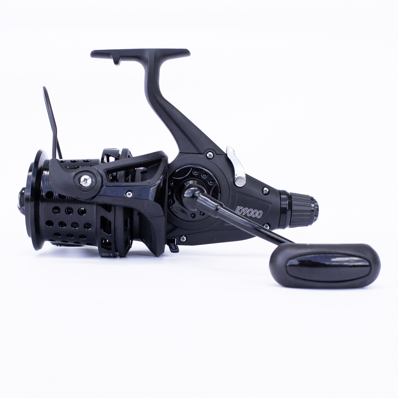 Котушка коропова Shark ID 8000 10+1bb з бейтраннером конусоподібна шпуля, фото 1