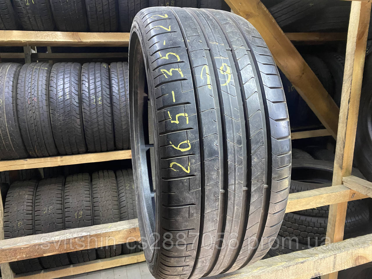 Розпаровка 265/35R22 Pirelli P Zero 6мм 19рік, фото 1