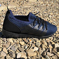 Чоловіче взуття до літа 40 размер, М'які кросівки, Полегшені чоловічі кросівки Тонкі HI-49