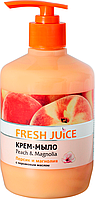 Крем-мыло Fresh Juice Peach&Magnolia 460 мл