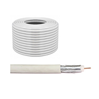 Коаксиальный кабель RG6-32W (1,0CCS+4.6PE+32/0,12AL-MG, 100 м)