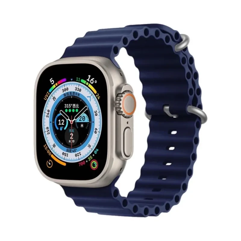 Силіконовий ремінець Silicone Strap Ocean для Apple Watch midnight blue • 38/40/41mm