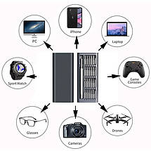 Набір викруток 25 в 1 / універсальний / прецизійний / для ремонту / металевий кейс, фото 3