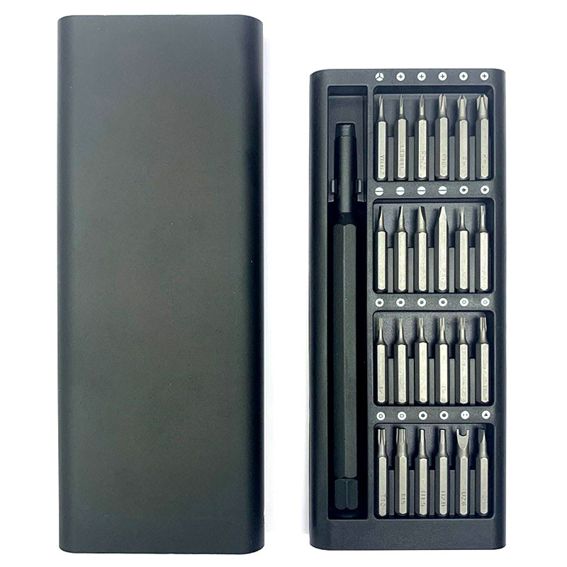 Набір викруток 25 в 1 / універсальний / прецизійний / для ремонту / металевий кейс