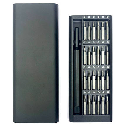 Набір викруток 25 в 1 / універсальний / прецизійний / для ремонту / металевий кейс, фото 1