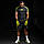 Боксерські рукавиці Phantom APEX Elastic Neon Black/Yellow 10 унцій (капа в подарунок), фото 8