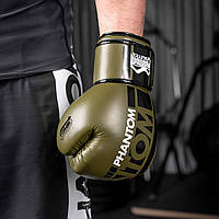 Боксерські рукавиці Phantom APEX Army Green 16 унцій (капа в подарунок)