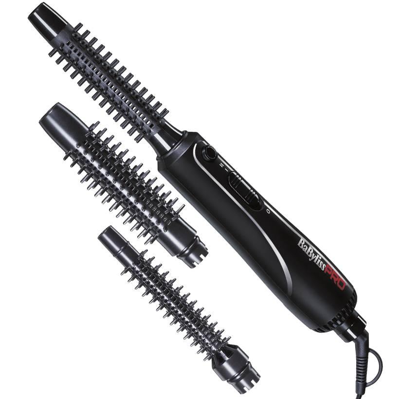 Фен-стайлер для волосся Babyliss Pro Trio Airstyler + 3 насадки 14,19,24 мм, фото 1