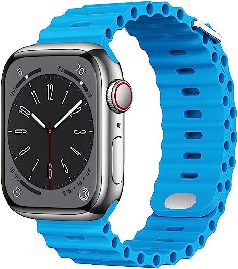 Силіконовий ремінець Silicone Strap Ocean для Apple Watch Blue • 42/44/45/49mm