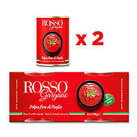 Томаты измельченные в собственном соку Rosso 2х230г