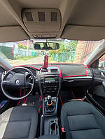 Накидка на торпеду SKODA Octavia А5 2004-2013 2 пок. Накидка на панель приладів Шкода Октавіа