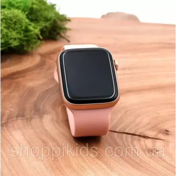 Новинка Розовые часики Watch 6/44 Смарт часы W26 SMART WATCH W26 на процессоре S88 - фото 1 - id-p1459033120