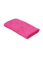 Полотенце для лица и рук ярко-розовое 50/90 см