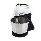 Міксер стаціонарний білий RAF R.6637W з металевою чашею 250вт, фото 2