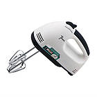 Міксер стаціонарний білий RAF R.6637W з металевою чашею 250вт, фото 3