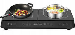 Плита індукційна настільна Herenthal HT-DIP2800 2000+1400Вт