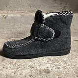 Бабушці бурки жіночі 39р 25см, Калоші жіночі, Чоботи черевики жіночі зимові Домашні чуни WZ-14, фото 7