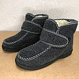 Бабушці бурки жіночі 39р 25см, Калоші жіночі, Чоботи черевики жіночі зимові Домашні чуни WZ-14, фото 9